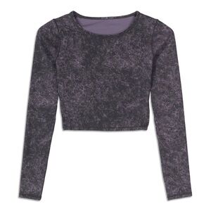 Lululemon Wunder Train Crop Long Sleeve